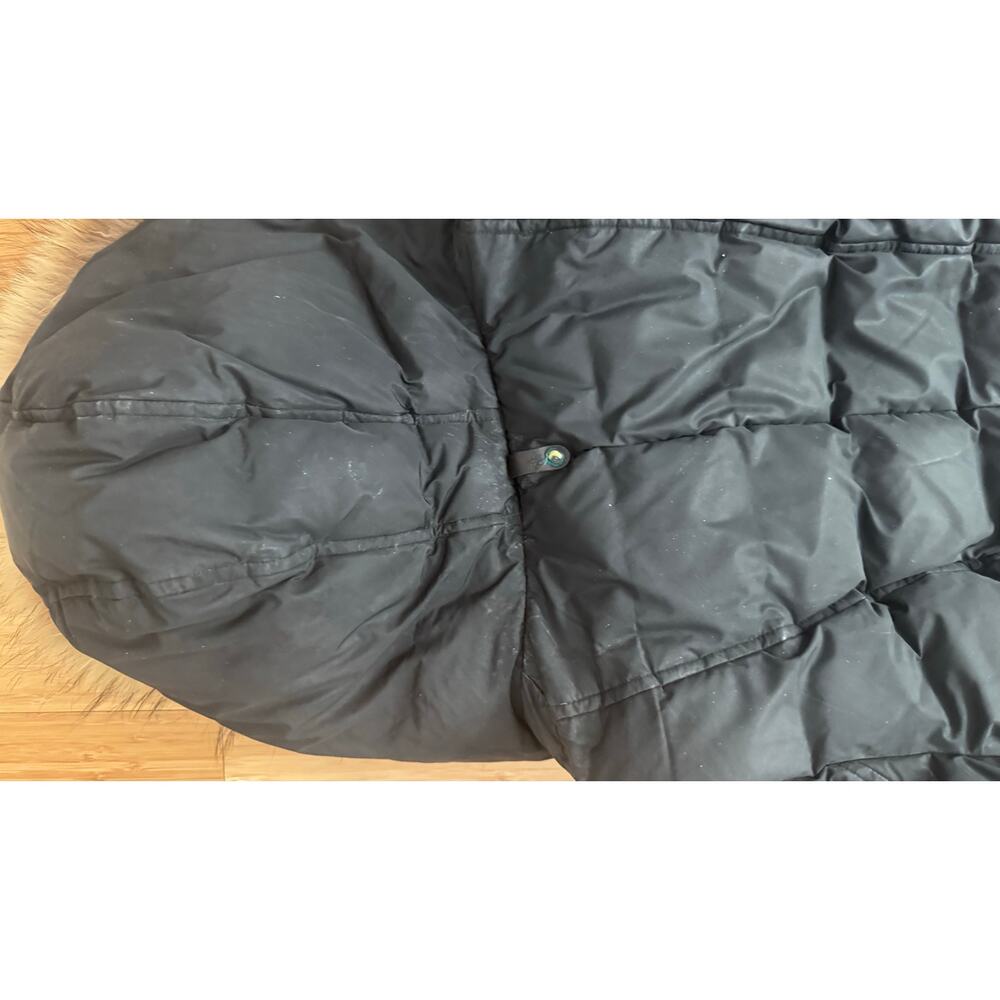 Mackage Kay Black Down Puffer Parka with Fur Trim | Women’s - Picture 9 of 11